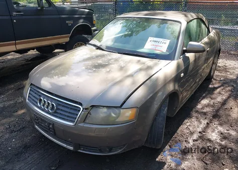 2004 Audi A4 1.8T из США, поврежденный, VIN WAUAC48H34K024085